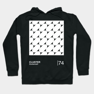 Zuckerzeit / Original Minimalist Graphic Artwork Design Hoodie